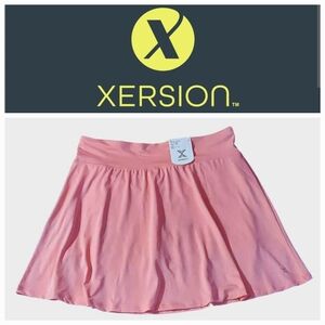 Plus Size L 14.5 -16.5   Girls Xersion Pink Athletic Skort